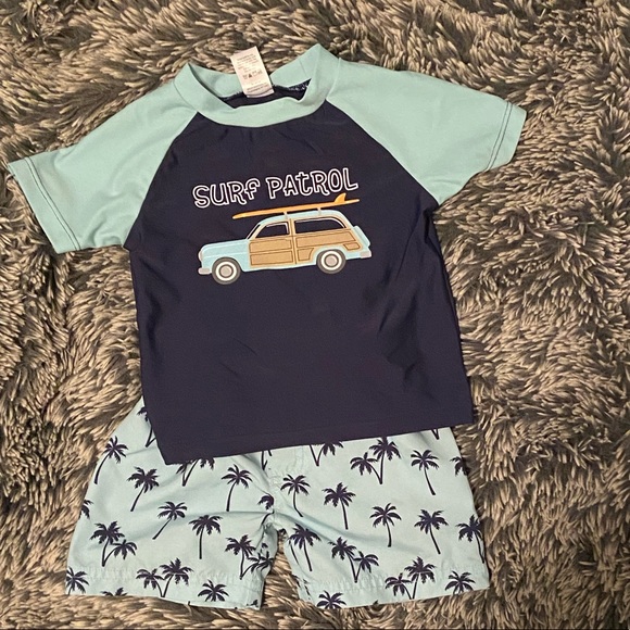 Infant Rash-guard and Short Set - Picture 3 of 5